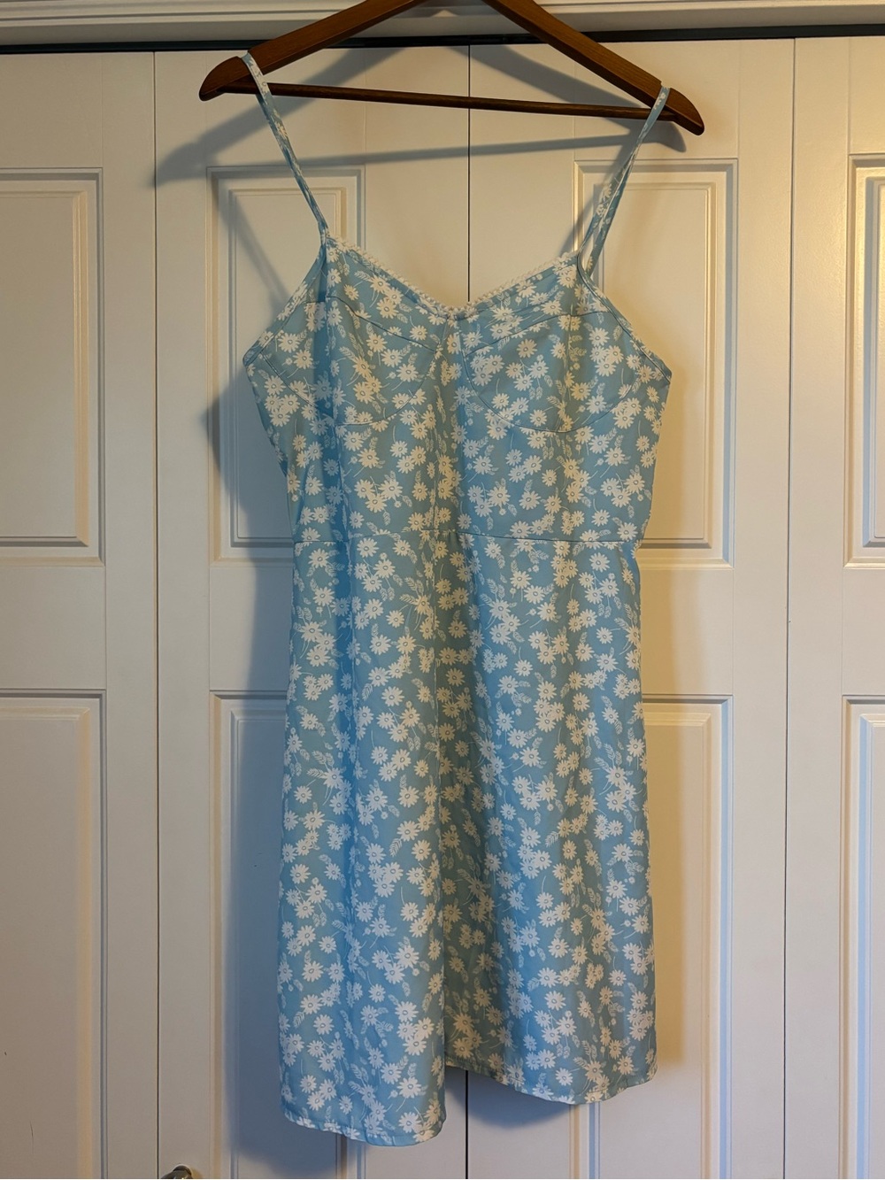 ☀️ Romwe ☀️ baby blue sundress